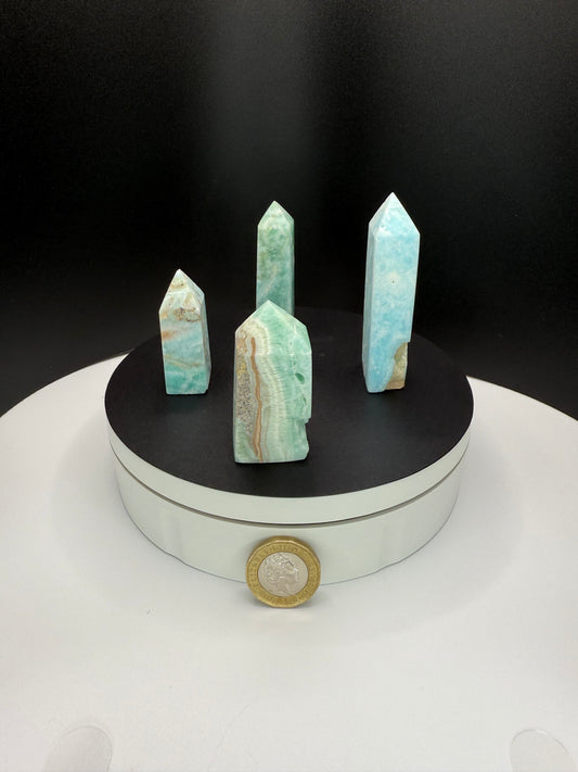 Hemamorphite Towers - XXSmall (30-60g)