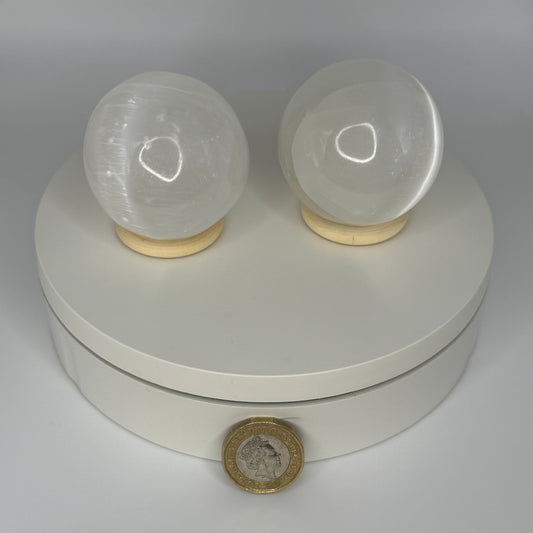 Selenite Sphere - Small (150g)