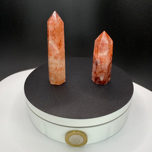 Strawberry Quartz Towers – XSmall (61-67G)
