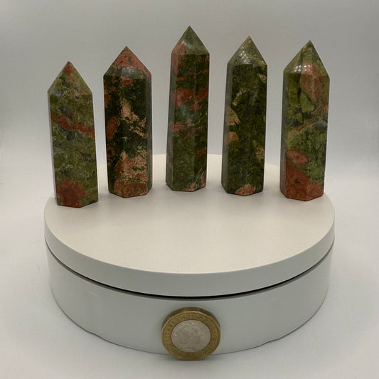 Unakite Towers - XSmall (62-74g)