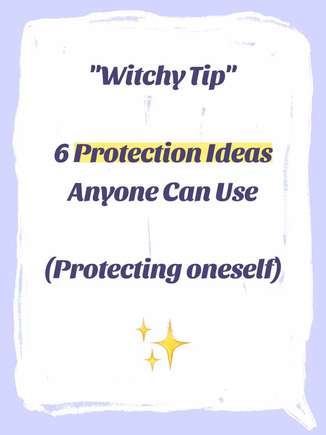 6 Protection Ideas Anyone Can Use🛡️