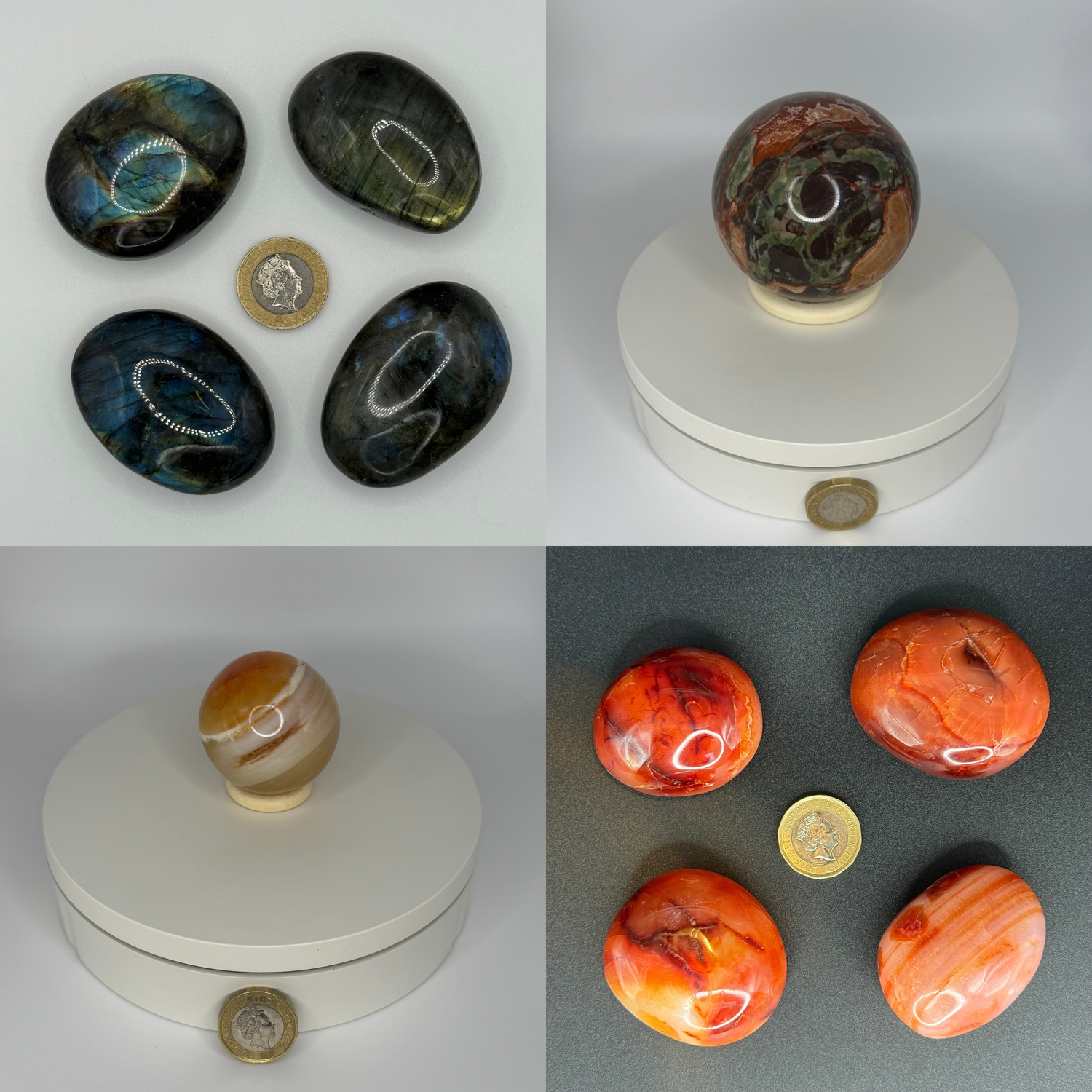 Palm Stones, Spheres & Carvings