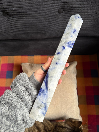 Sodalite Crystal Tower 1.48kg