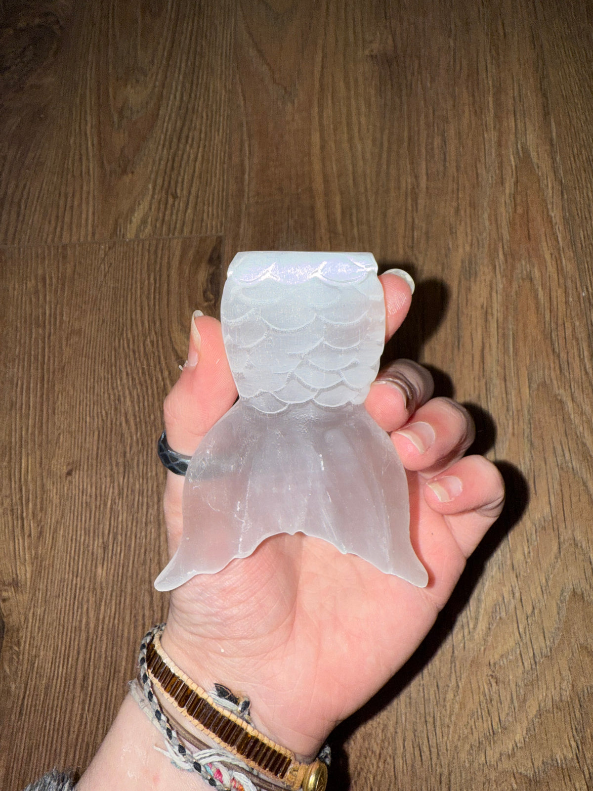 Selenite Mermaid Tail 74g