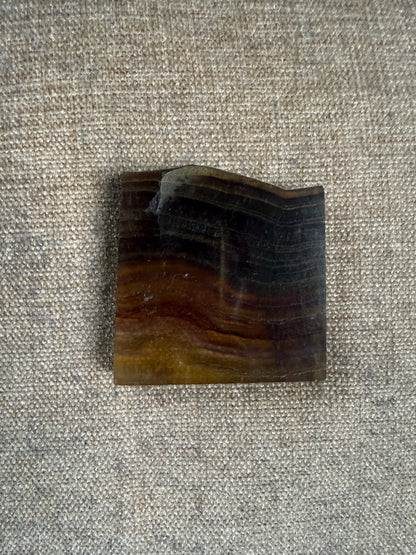 Imperfect Rainbow Fluorite Slab 141g