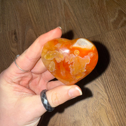 Carnelian Hearts 61-90g