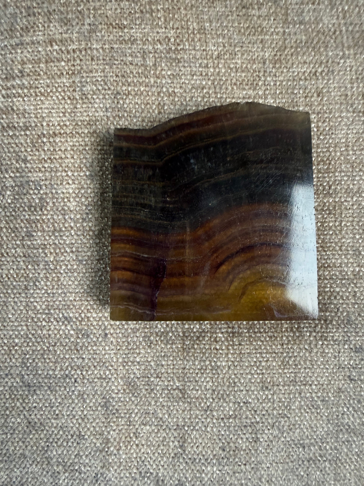 Imperfect Rainbow Fluorite Slab 141g