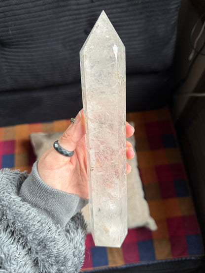 Clear Quartz Crystal Tower 0.82kg (Imperfect)