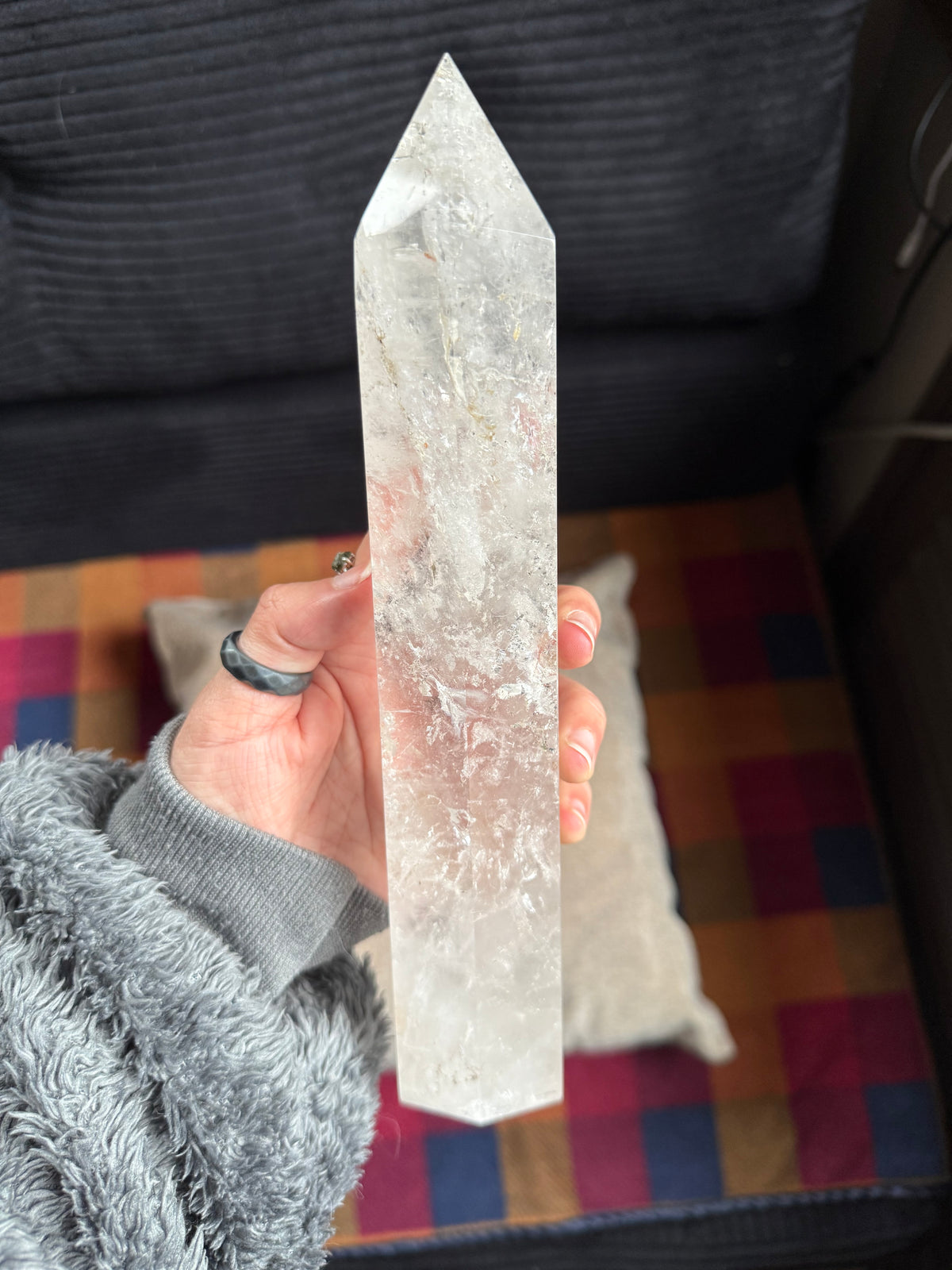 Clear Quartz Crystal Tower 0.82kg (Imperfect)