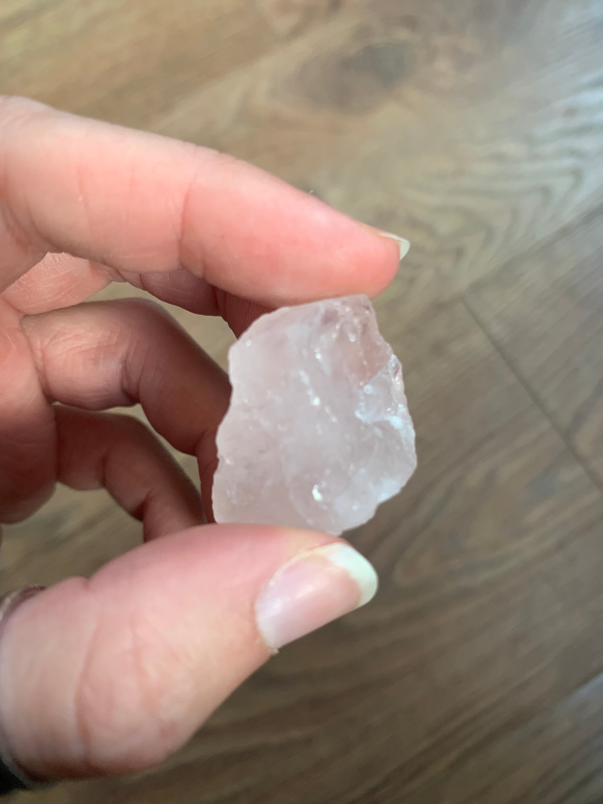 Rose Quartz Raw Pieces - XXSmall 14g