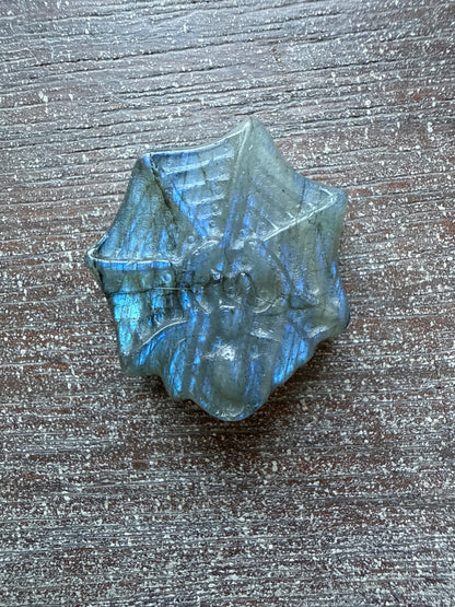 Labradorite Mini Spider in Web 13-14g