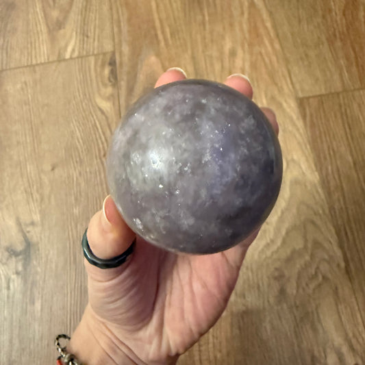 Lepidolite Sphere