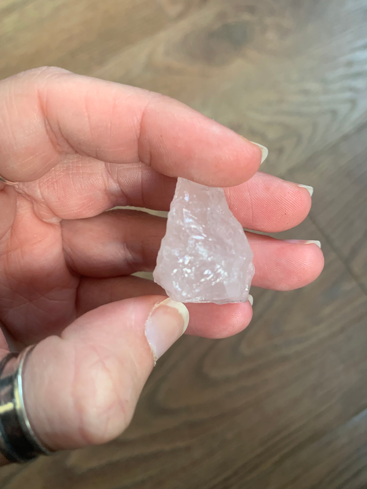Rose Quartz Raw Pieces - XXSmall 14g