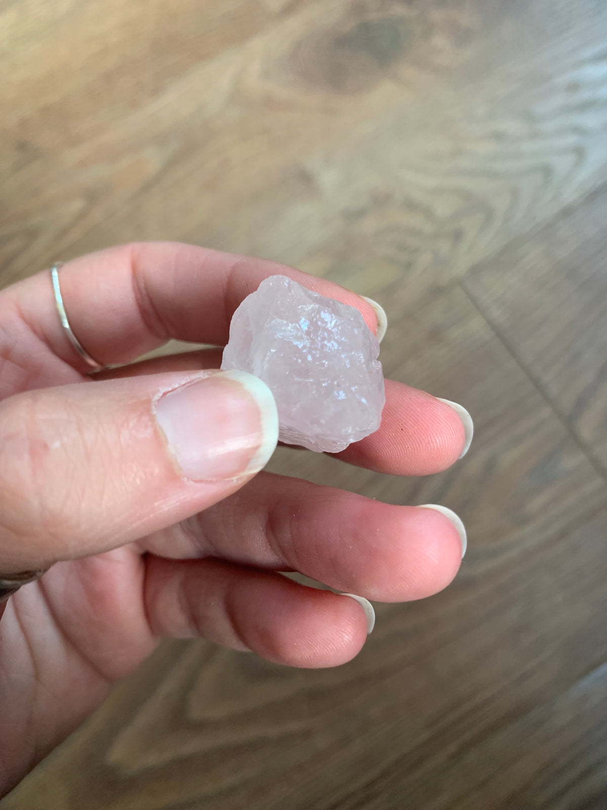 Rose Quartz Raw Pieces - XXSmall 14g