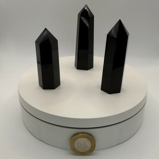 Black Obsidian Tower - XXSmall (47-56g)