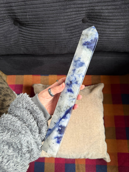 Sodalite Crystal Tower 1.48kg