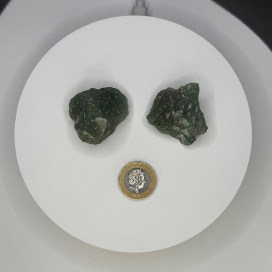 Green Aventurine Raw Piece - XXSmall (31-39g)