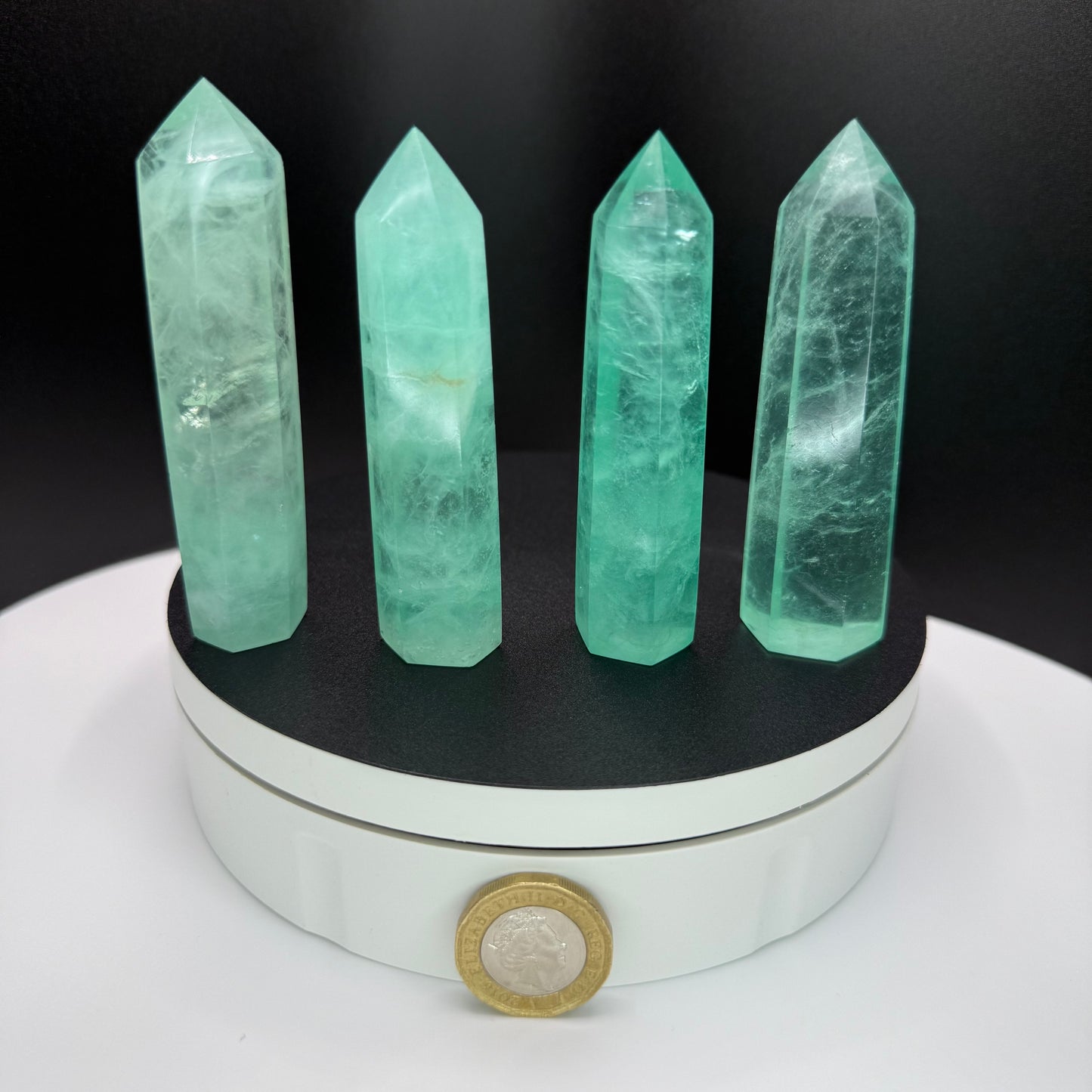 Green Fluorite Towers - XSmall (65-90G)