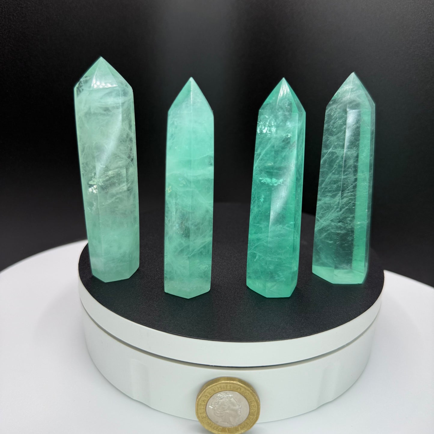 Green Fluorite Towers - XSmall (65-90G)