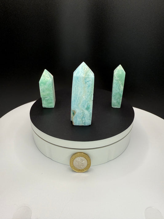 Hemamorphite Towers - XXSmall (30-60g)