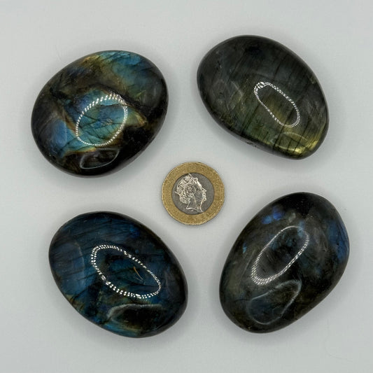 Labradorite Palm Stone - XSmall (62-74g)