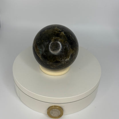 Labradorite Sphere - Medium (492G)