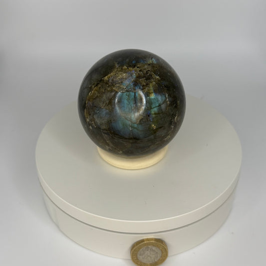 Labradorite Sphere - Medium (492G)