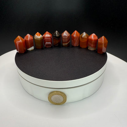 Mini Carnelian Tower - XXSmall (8-10G)
