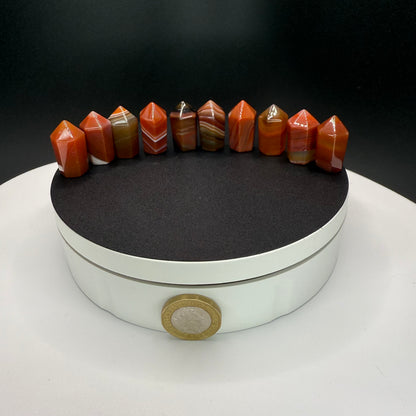 Mini Carnelian Tower - XXSmall (8-10G)