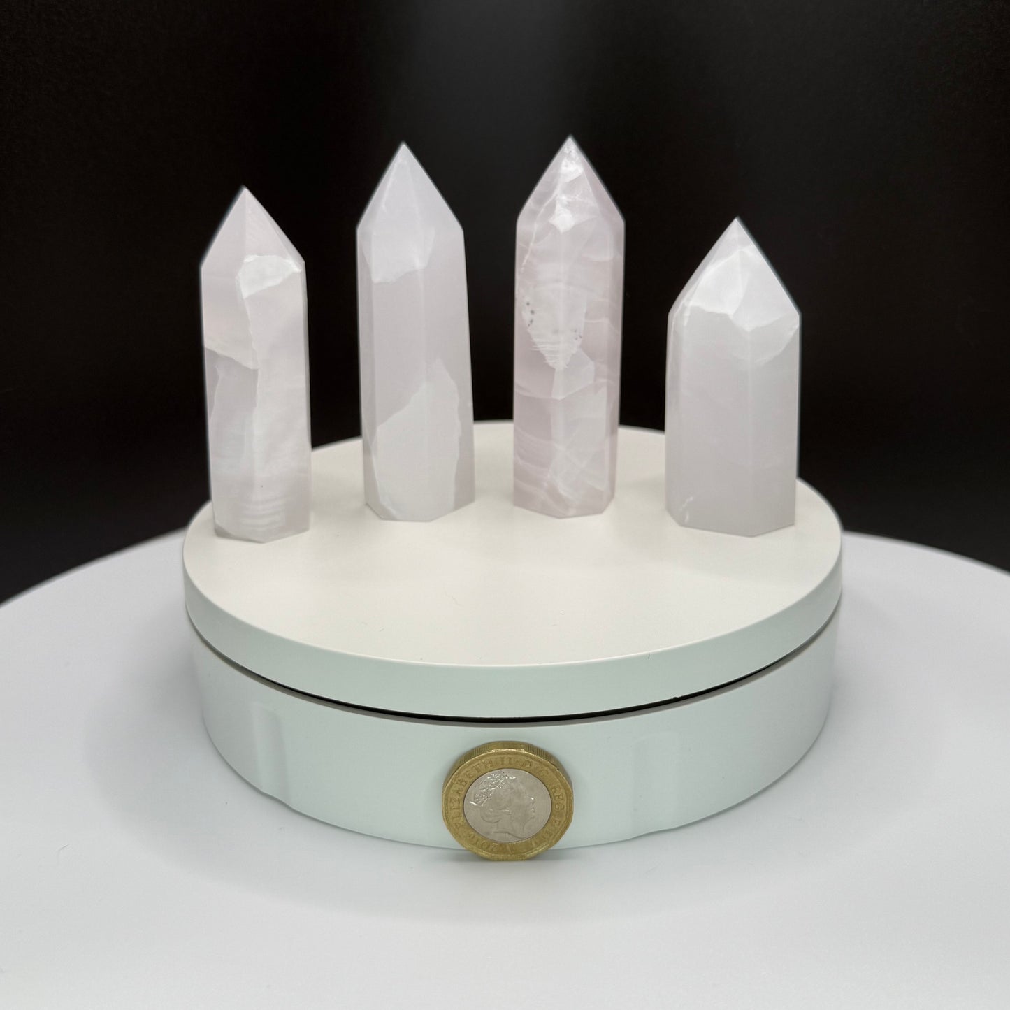 Pink Calcite Towers - XSmall (68-74g)