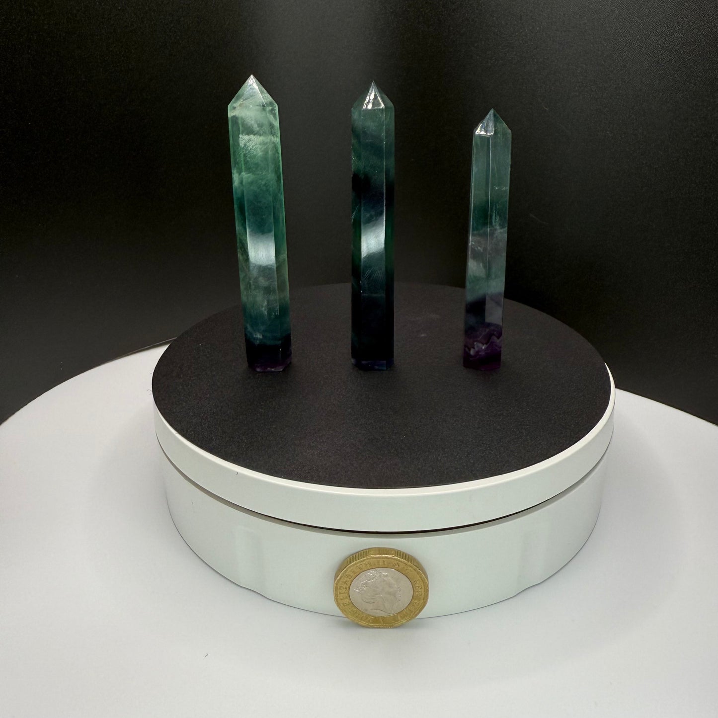 Rainbow Fluorite Towers - XXSmall (27-38G)
