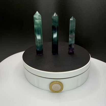 Rainbow Fluorite Towers - XXSmall (27-38G)