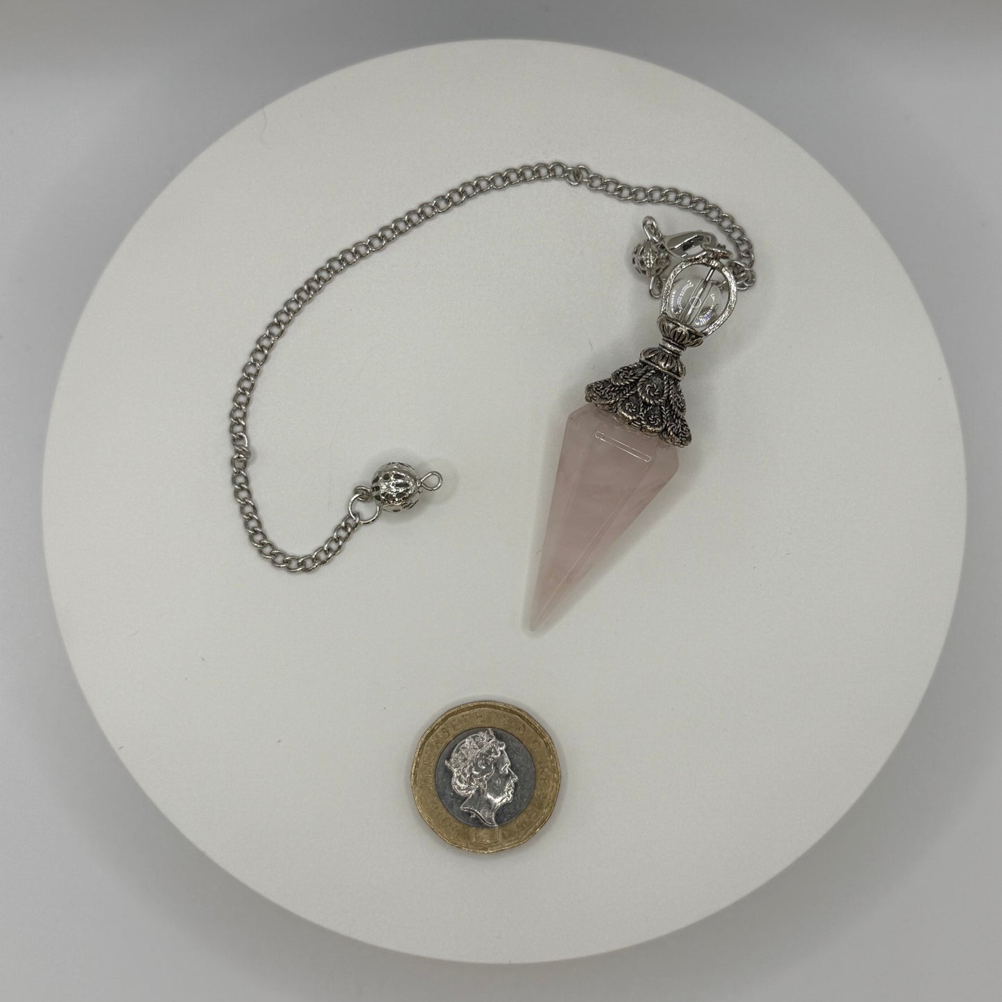 Rose Quartz Pendulum