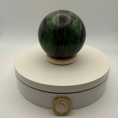 Ruby Zoisite Sphere – Medium (540g)