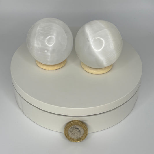 Selenite Sphere - Small (150g)