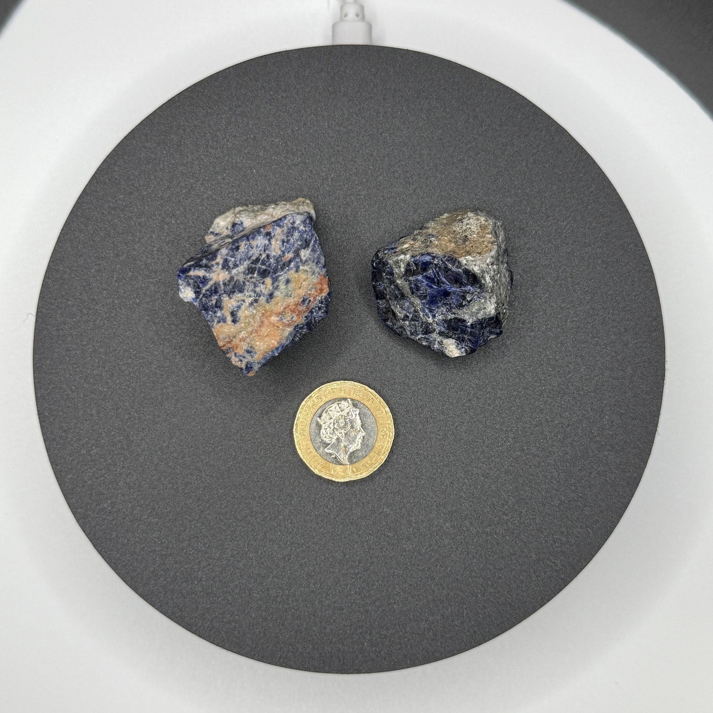Sodalite Raw Pieces - XXSmall (26-33g)