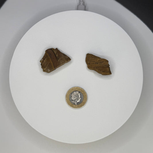 Tigers Eye Raw Pieces - XXSmall (11-15g)