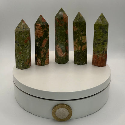Unakite Towers - XSmall (62-74g)