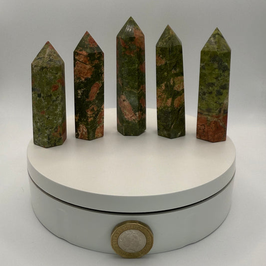 Unakite Towers - XSmall (62-74g)