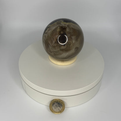 Volcano Agate Sphere - Medium (401g)