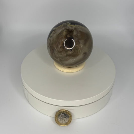 Volcano Agate Sphere - Medium (401g)
