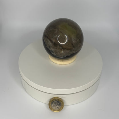 Volcano Agate Sphere - Medium (401g)