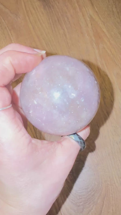 Lepidolite Sphere