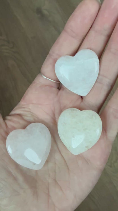 Small Crystal Hearts 9-14g