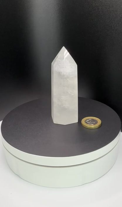 Clear Quartz Tower - Small (137G)