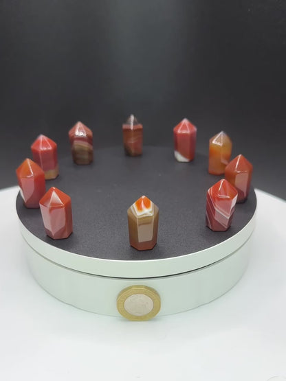 Mini Carnelian Tower - XXSmall (8-10G)