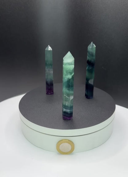 Rainbow Fluorite Towers - XXSmall (27-38G)