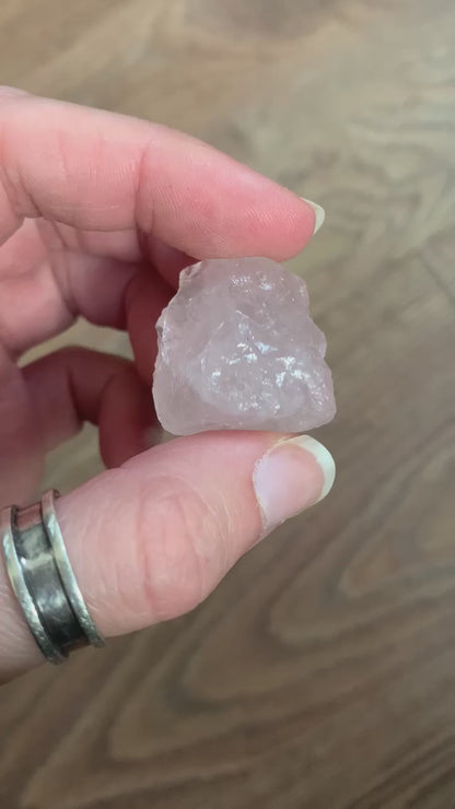 Rose Quartz Raw Pieces - XXSmall 14g