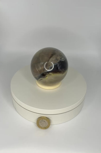 Volcano Agate Sphere - Medium (401g)