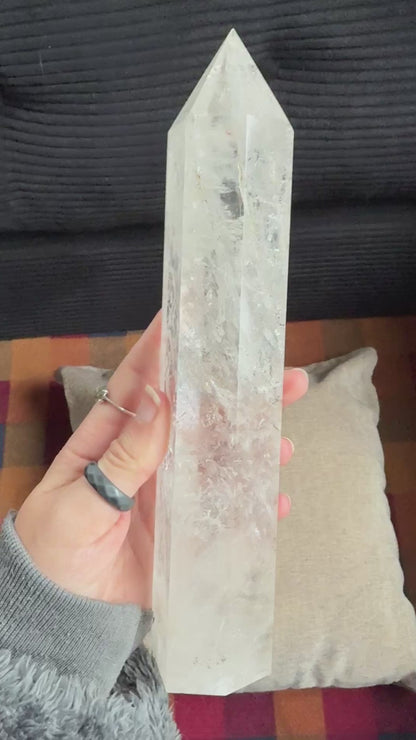 Clear Quartz Crystal Tower 0.82kg (Imperfect)